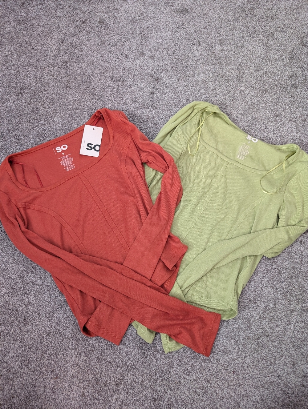 SO Seamed Cropped Top Bundle